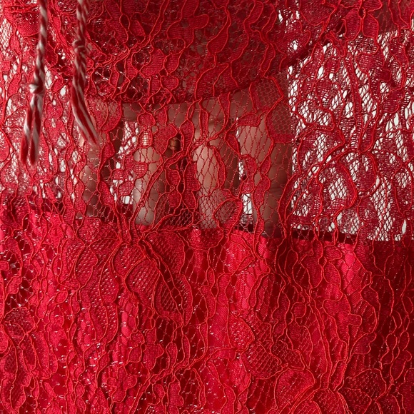 Cute Short Red Dress - Girls sz. 10 - Picture 3 of 8